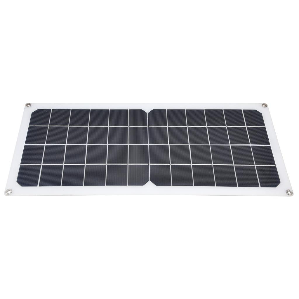 10W Photovoltaic Solar Panel with Fan Kit Dual Female USB Ports for Cars Boats Airplanes Satellites
