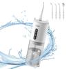 Ирригатор для полости рта с 3 режимами подачи воды 280 мл 4 сменные насадки IPX7 Оральный USB Для Дома Для Бизнеса Включает Зарядку Режимы, Резервуар, Насадки, Для Начинающих