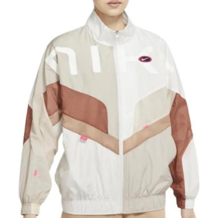 Nike Jackets Women's Summit White Stand Collar Moderate Other (Unisex) Jackets DX6288 121