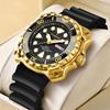 Модные мужские часы, лучший бренд, роскошные спортивные часы с большим циферблатом для мужчин, водонепроницаемые светящиеся часы, кварцевые часы с датой