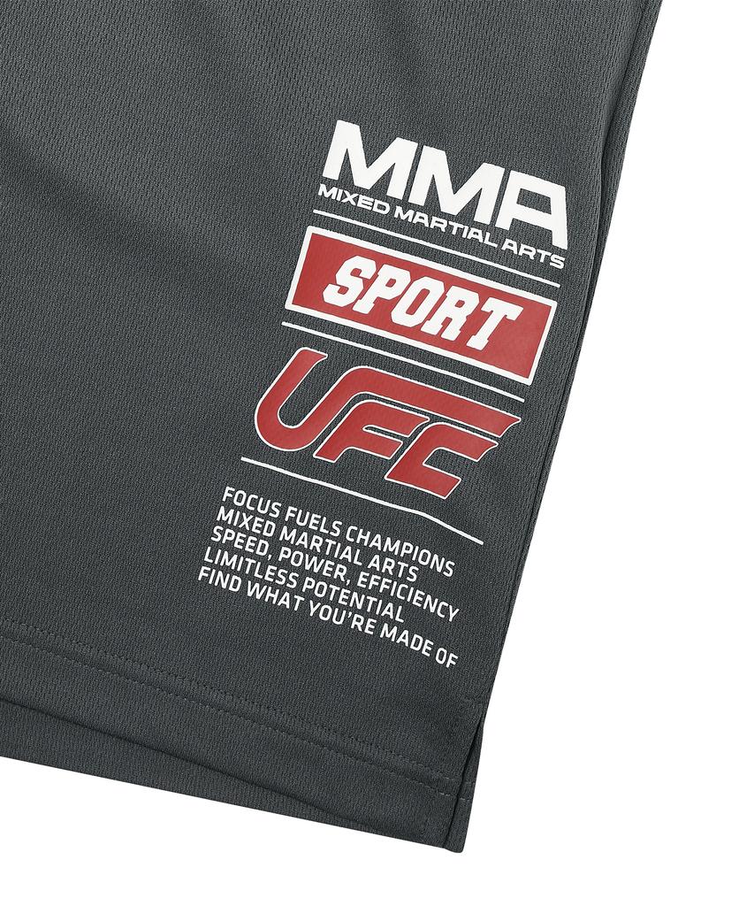 UFC SPORT Ufc Спонсорские Шорты Свободного Кроя Угольный U4Tpx2306Ch