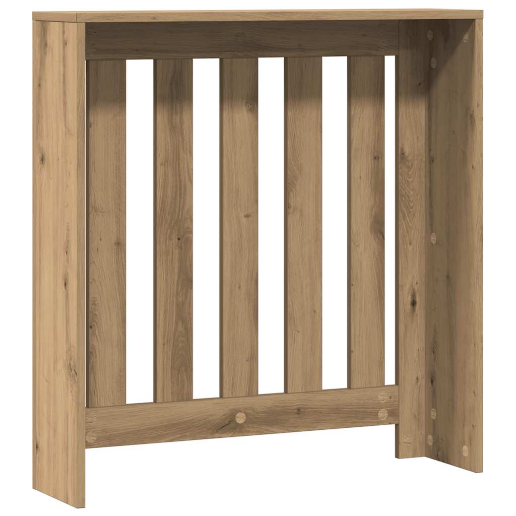 Radiator Cover Artisan Oak 78 x 20 x 82 cm Particleboard