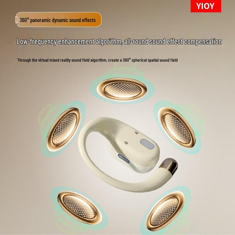 Беспроводные спортивные наушники YIOY M3spro с открытым дизайном и креплением за ухо