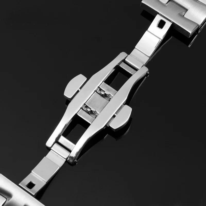 Ремешок для часов VACHERON CONSTANTIN 47660/7900 Ремешок Нержавеющая сталь Часовой ремешок Зарубежный 24x7 мм Мужские аксессуары для часов