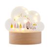 Chatani Moomin Cloud LED Milky H13 X W13 X Light, White, D7.5cm, 152-333241F