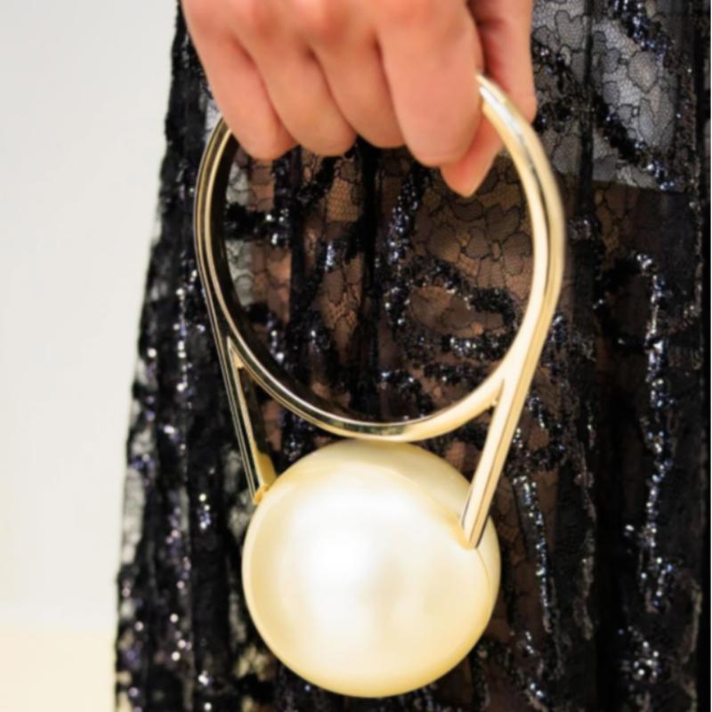 Luxury Handbags High-end New Brand Fashionable Simple Acrylic Ball Banquet Bag Versatile Commuting Elegant Women's Shoulder Bag