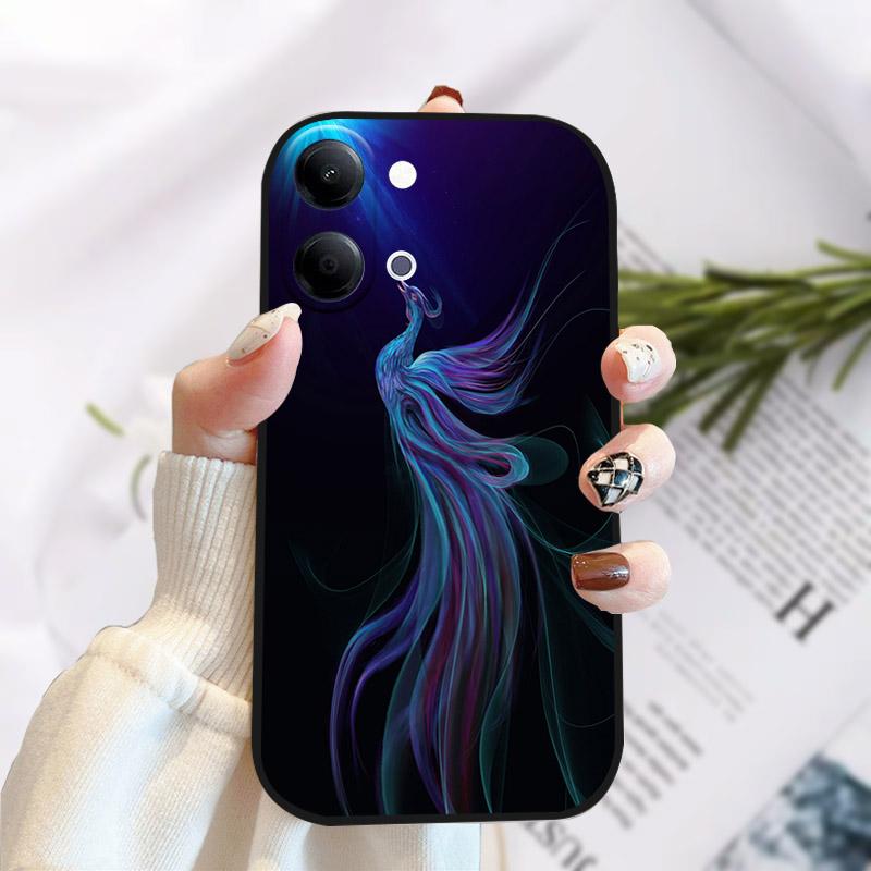 For VIVO Y05 Y 05 4G Case Fashion Painted Shockproof Bumper For VIVO Y11D Y21 4G 2026 Silicone Cover Soft TPU Phone Shell Coque