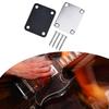 Electric Guitar Neck Plate with Mounting Screws Vintage Style Guitar Protector With Screw Guitar Neck Joint Board
