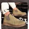 Non-slip Durable Men's Soft Soled Safety Shoe Design Protective Shoes with Anti Smashing and Anti Piercing Properties Work Boots
