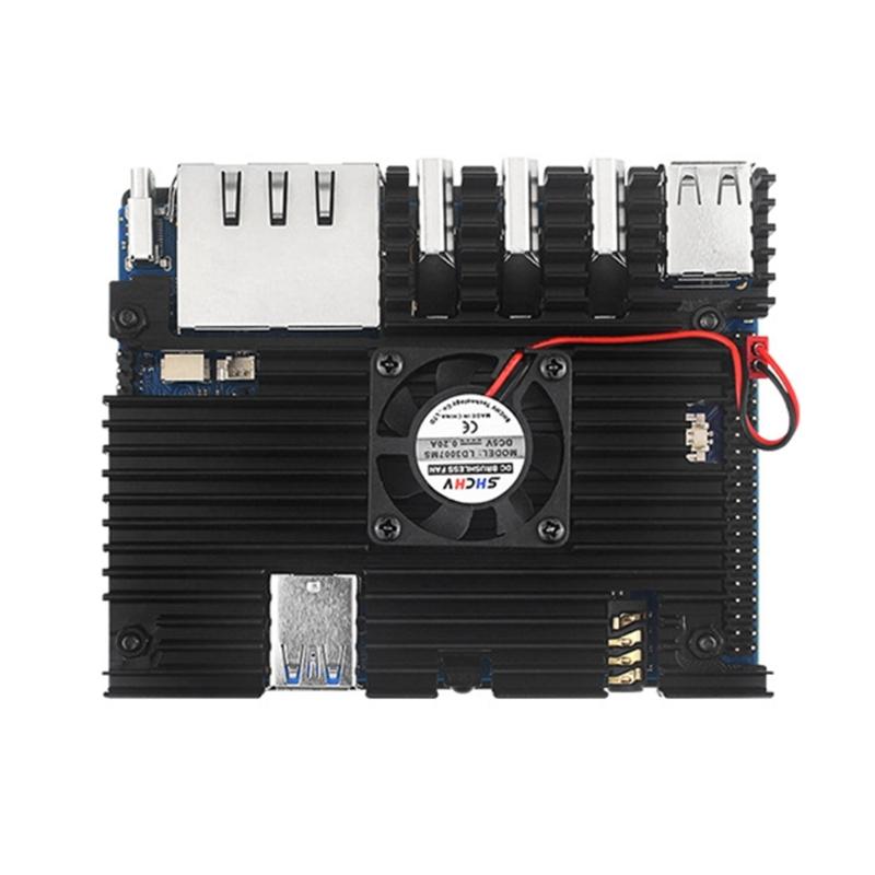 Корпус из алюминиевого сплава, пассивное охлаждение, металлический корпус с термоклеевой прокладкой, набор винтов для Orange Pi 5 +