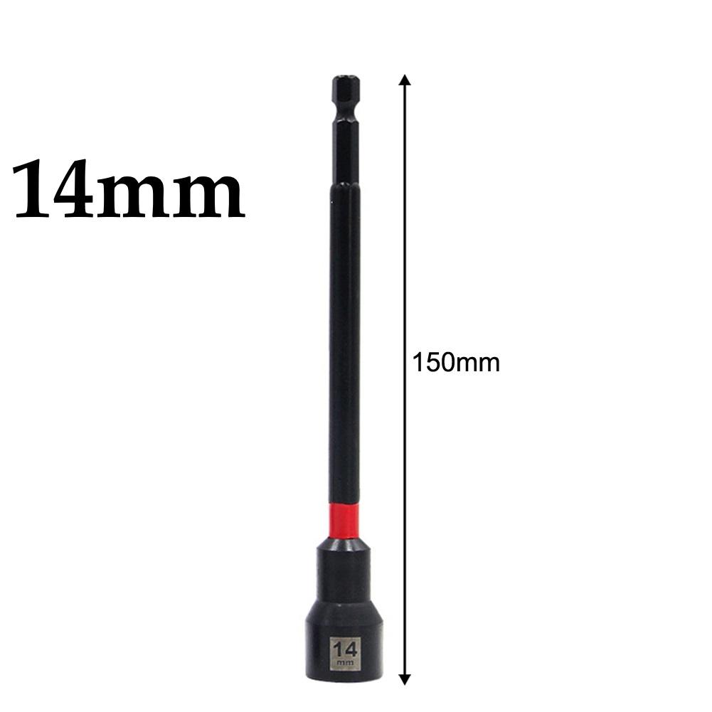 Essential Toolset Five Piece Magnetic Long Nut Drivers Each Length Six Inches