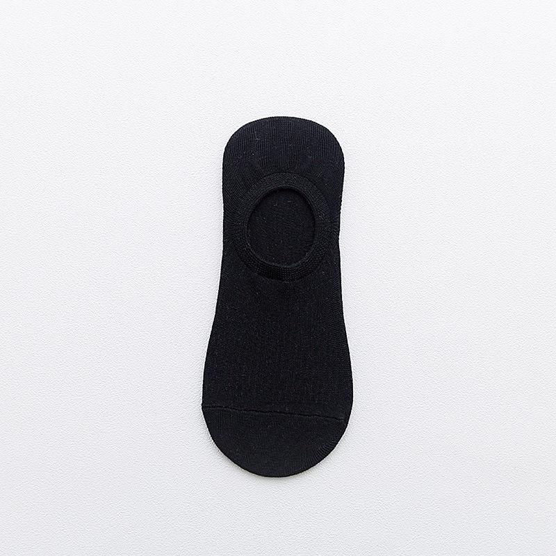 5 пар женских весенних и летних невидимых силиконовых нескользящих носков-лодочек с небольшим горлом