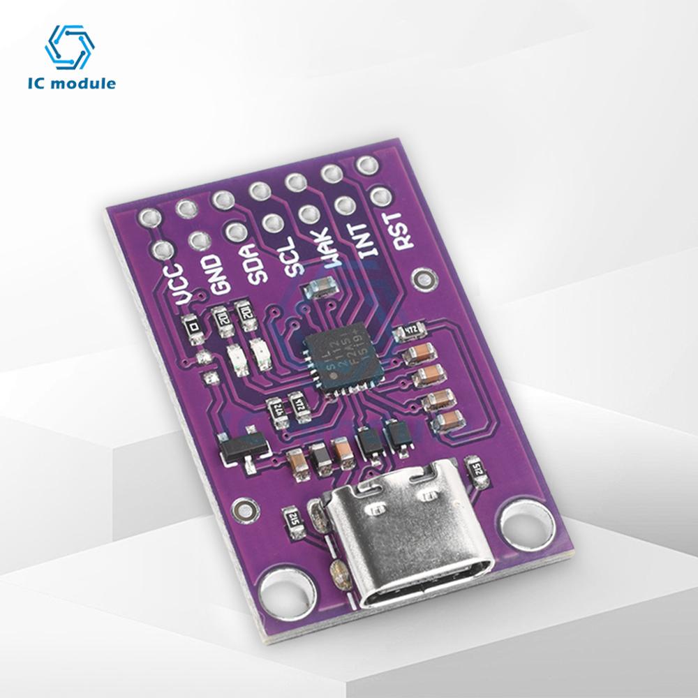 CP2112 Module USB to SMBus/I2C Converter, Compact 32mm*21mm Size with HID Class Support, No Driver Needed