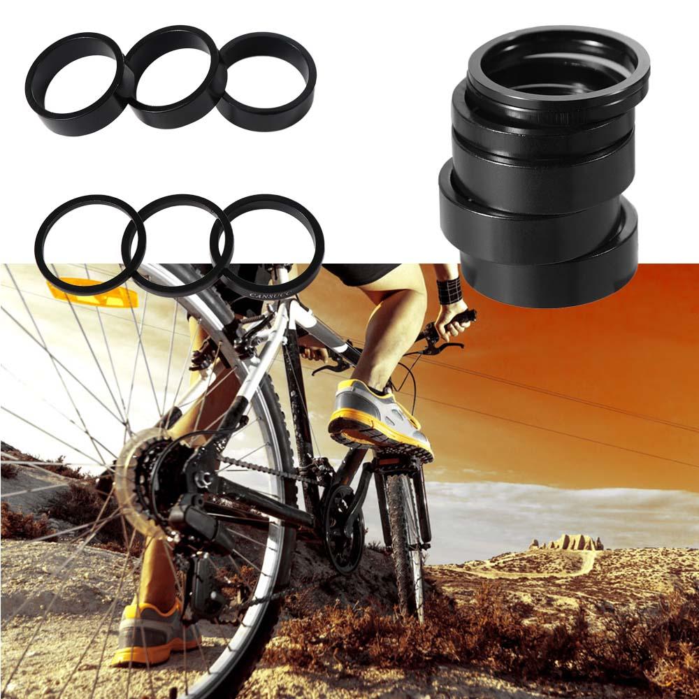 Riser Aluminum Zinc Zinc Alloy MTB Road Front Fork Washer Bike Headset Washer Stem Spacers Handlebar Spacers