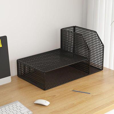 Многофункциональная подставка для офисного стола: Хранилище файлов, Держатель для бумаги формата А4, Полка для небольшого принтера