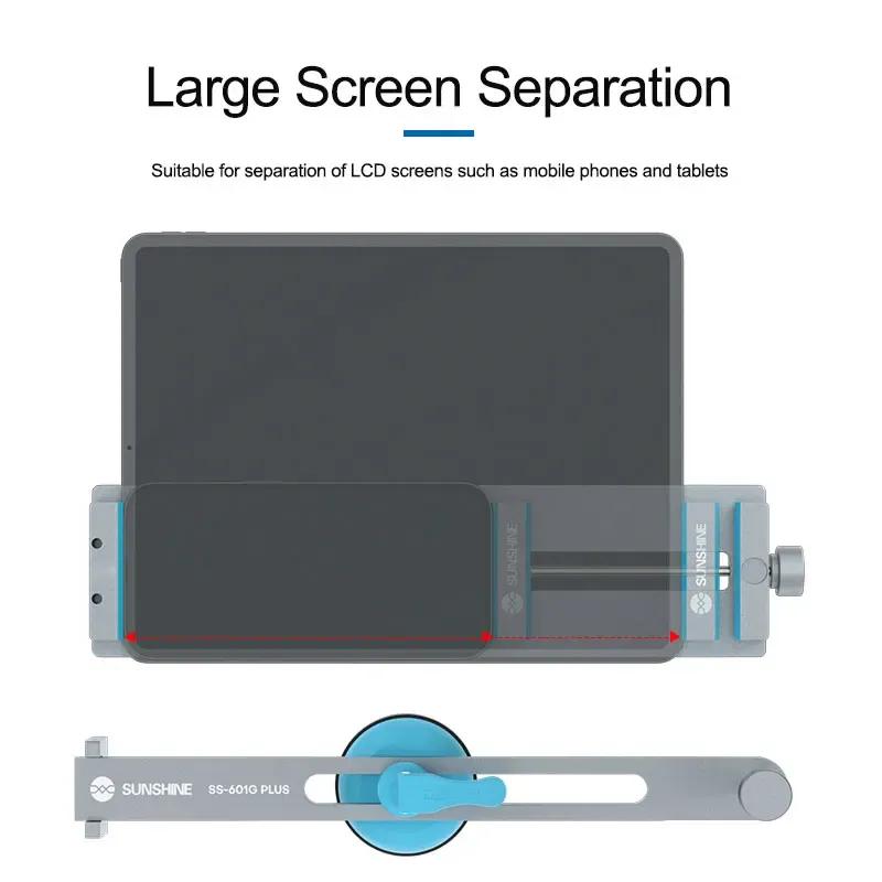 SUNSHINE SS-601G Plus Heating-free Quick Removal Fixture Large Screen Separation for Tablet Mobile Phone Disassembly Splitter