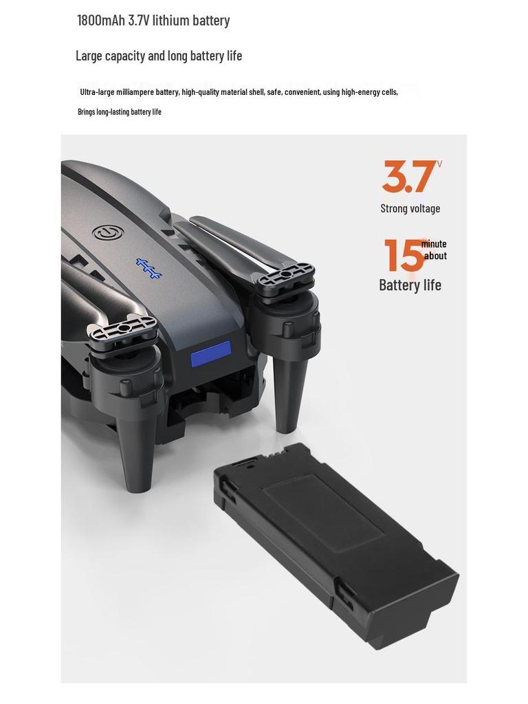 Складной дрон E99Pro с двойными HD-камерами и функцией удержания высоты, 4-осный летательный аппарат с дистанционным управлением E88Pro K3