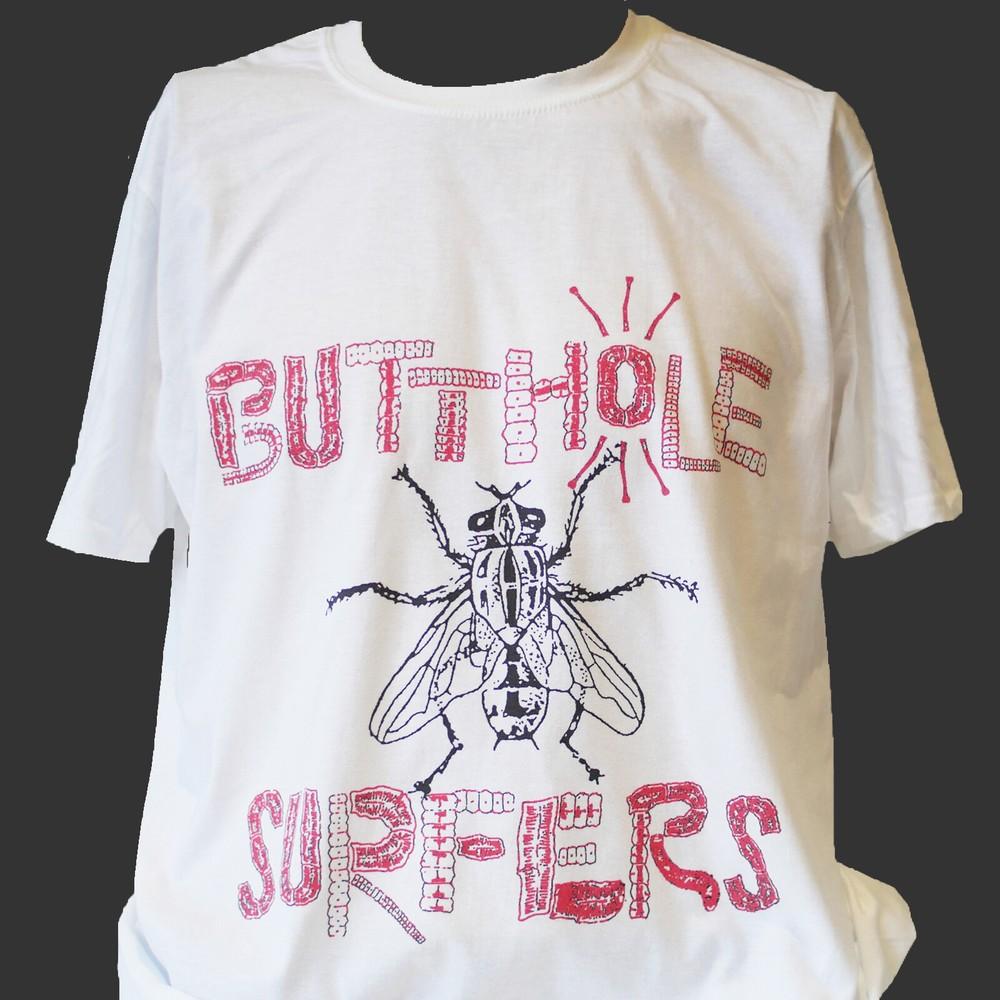 BUTTHOLE SURFERS ПСИХЕДЕЛИЧЕСКИЙ ШУМ ПАНК-РОК ФУТБОЛКА унисекс S-3XL