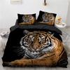 Animal Tiger Bed Covr Set Bedding  Winter Duvet Cover Sets Kids,twin Full Queen King Bedroom Set  Home Textile Housse De Couette