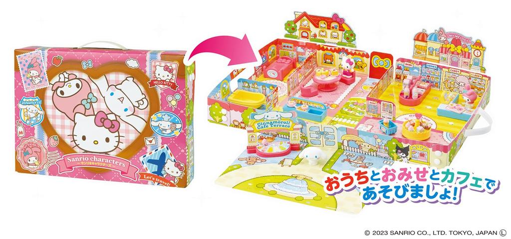 AGATSUMA Персонажи Sanrio быстро распространяются. Включено домашнее и шоу-кафе для детей от 3 лет и старше. Sanrio Kitty