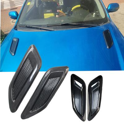 Универсальный автомобильный капот совок воздухозаборник крышка для Golf 4 5 6 7 Fiat 500 Ford Focus Mk2 Mazda Cx5 Nissan Qashqai J11 BMW F10 F30