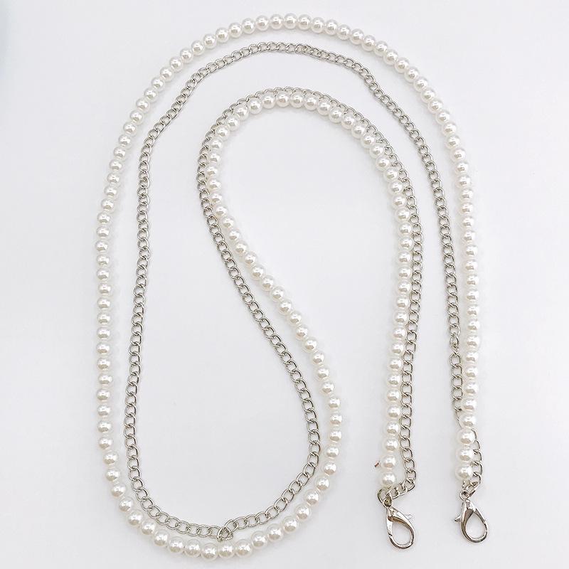 Pearl Mobile Phone Chain Necklace - Crossbody Lanyard for Women