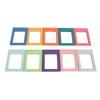 10Pcs 3 Inch Refrigerator Magnets Picture Frames Fridge Magnetic Photo Frame for File Cabinets Storage Cabinets