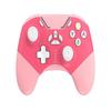 Bluetooth Controller for Switch/PC/iPhone/Android/Apple Arcade MFi Games/TV/Steam, Pro Wireless Game Controller(Pink)