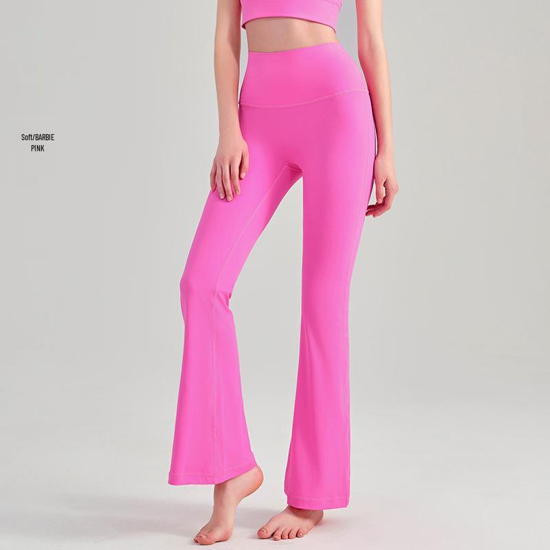 Молодежные брюки для йоги NS Nude Feeling с высокой талией и расклешенным низом для женщин – Подтягивающие бедра, плотно облегающие, идеально подходят для фитнеса и йоги