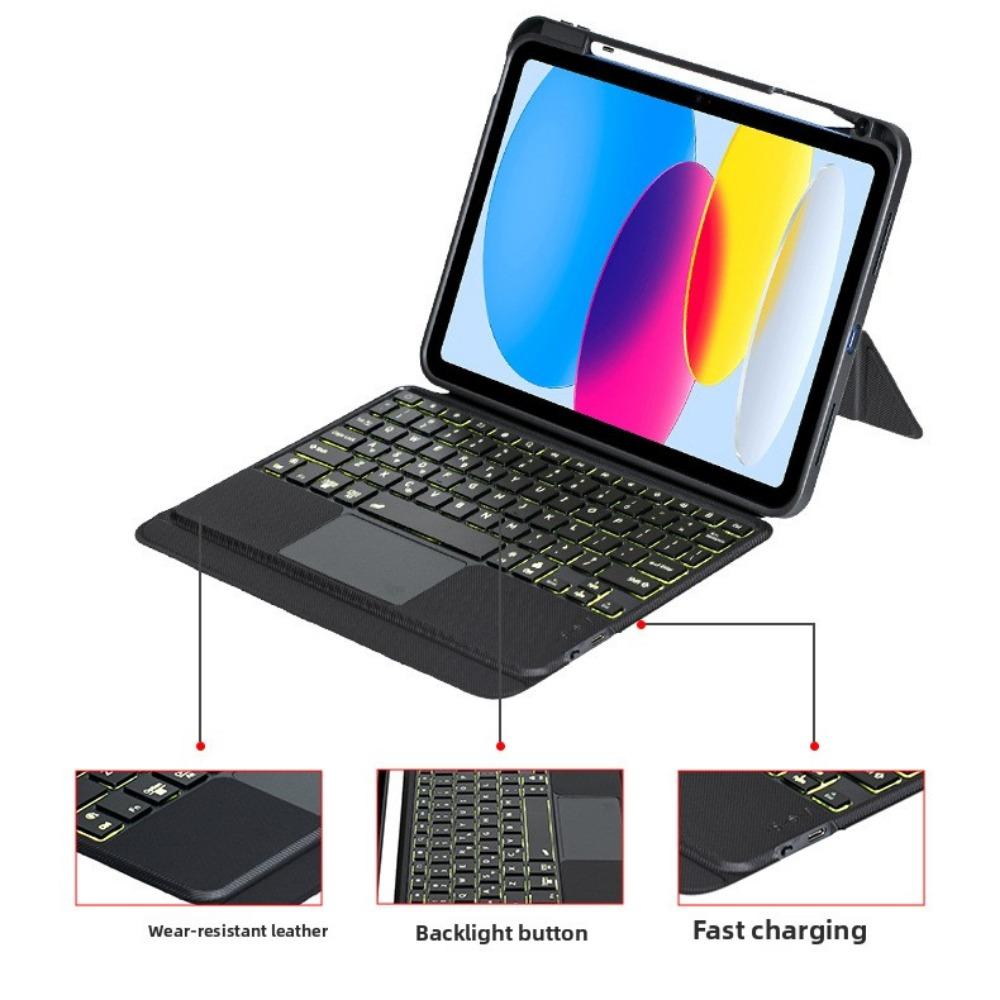 Wireless Bluetooth Keyboard Case for iPad 12 9 Split Design Touch Control Compatible with iPad Air 5 11 10 2 Protective Cover