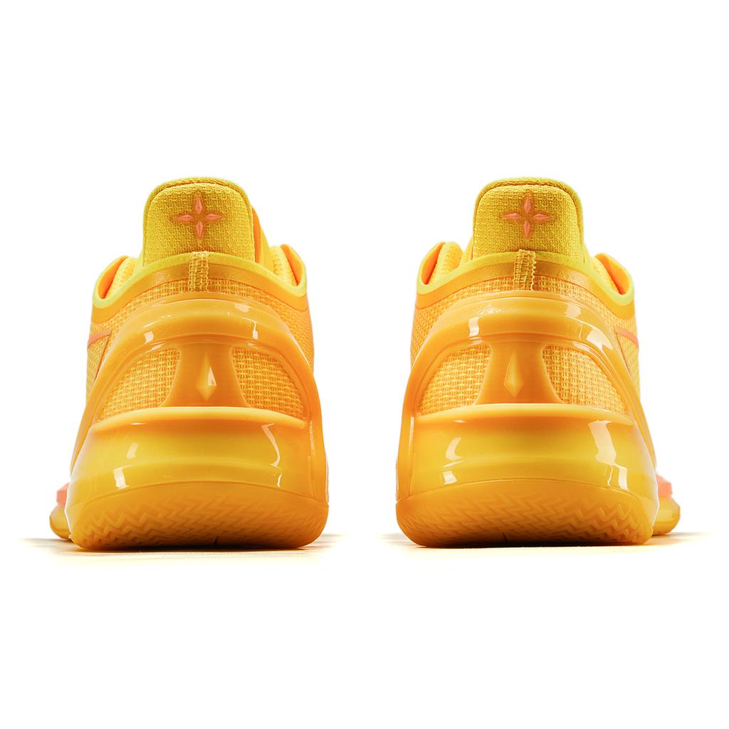 Li Ning Liren 4 V2 Манговый Желтый BOOM Низкие Баскетбольные Кроссовки Унисекс Неоновый Манговый Желтый ABAU037-5