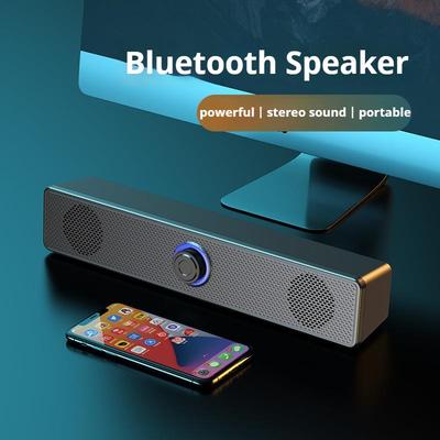 Мини Портативный Сабвуфер Бас Крутой Свет Проводной Bluetooth Динамик Объемный Звук Семейная Вечеринка Караоке Динамики Для Сотового телефона/ПК/ТВ