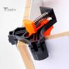 Convenient Woodworking Right Angle Clamp Red Plastic Clip-on No Assembly Durable Secure Grip Corner Clamp Carpentry Tool Set
