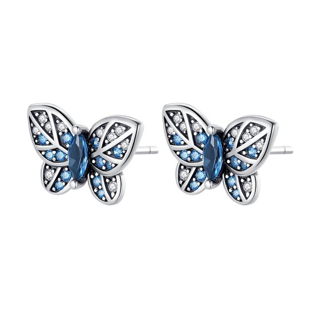 Серьги-кольца из серебра 925 пробы с ярким цирконом, сверкающие паве, двойные серьги-кольца для женщин, роскошные ювелирные изделия для свадьбы, помолвки и вечеринки 