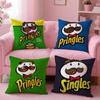 Подушка-чехол P-Pringles с бородой 2-в-1 Двусторонняя плюшевая наволочка | Автомобиль/Диван/Кровать | Идеальный подарок