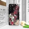 Ретро Готический Ночной Цветок Череп Печатный Чехол для Телефона для Honor Huawei 200 LITE 100 400 PRO 90 Lite Magic 8 7 6 5 Цветочный Чехол