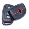 Силиконовый чехол для автомобильного ключа Hyundai/Kia 3-4 кнопки, сотовый дизайн
