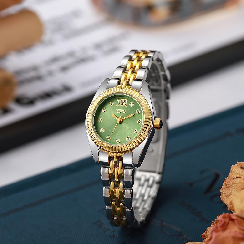 Fashion business Alloy Material Men's quartz watch set of 3, suitable for daily wear, Thanksgiving, Christmas gifts