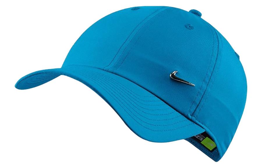 Nike Бейсболки из переработанного полиэстера, унисекс, синие, 943092-446