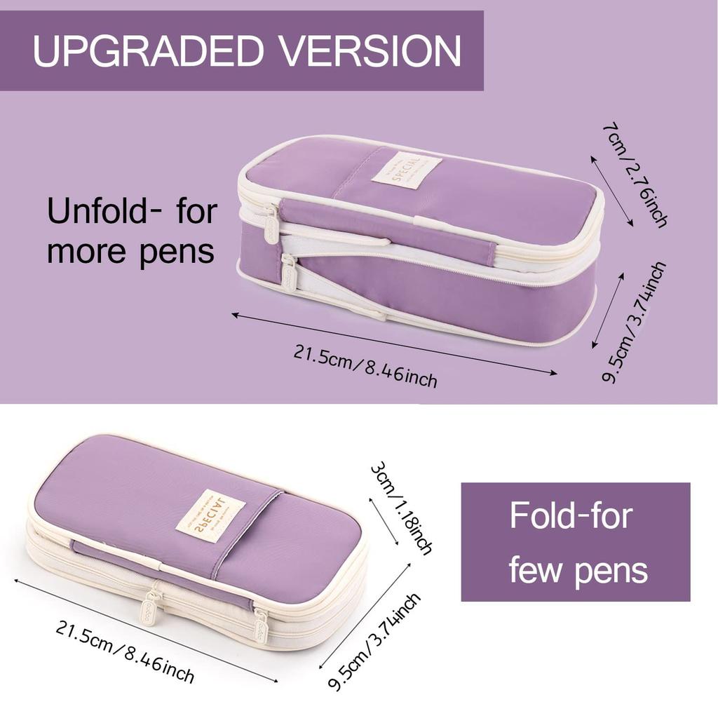 Pencil Cases Large Capacity Pencil Bag Pouch Holder Box for Girls Office Students Organizer School Stationery Supplies