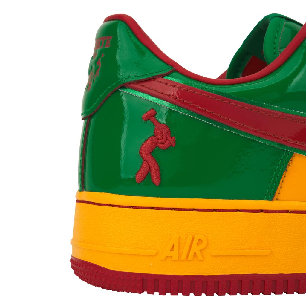 Lil Yachty x Nike Air Force 1 Low Concrete Boys - Lucky Green Унисекс Кроссовки Мистический Красный Университетский Золотой IH4383-300