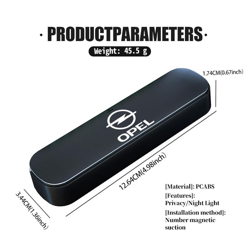 Car Temporary Parking Phone Number Digital Moving Number Plate For Opel Meriva Mokka Grandland Vectra Zafira Vivaro Antara