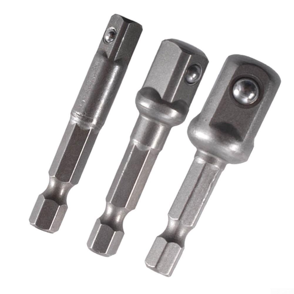 Drill Bits Bar Set Hex Shank Extension Socket Adapter