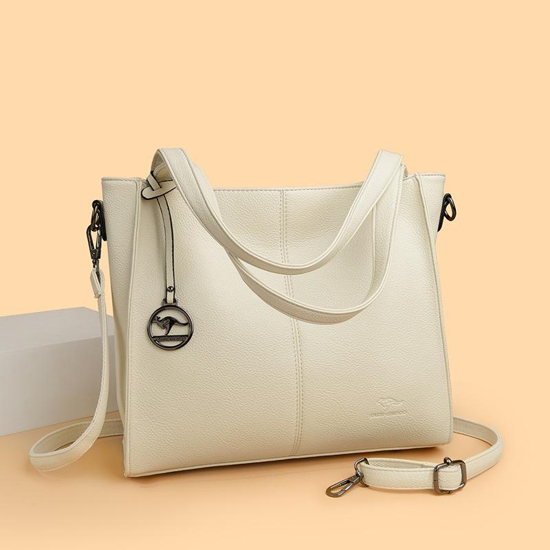 Crossbody Bag Women's Large-capacity Fashionable Single-shoulder Bag Multi-compartment Mom Bag