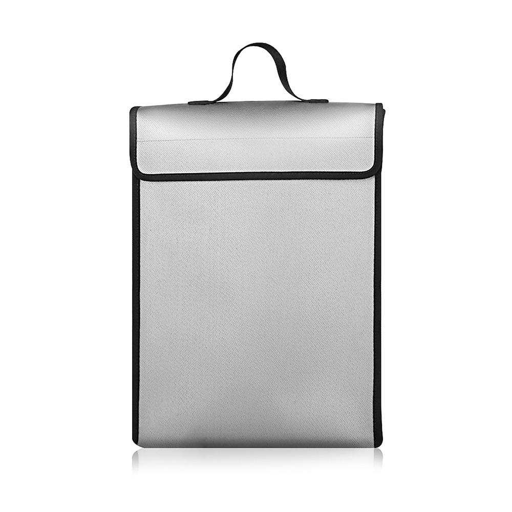 Fiberglass Safe Bag 1200℃ Heat Rating Heat Insulation Bag Fireproof Document Bag Home Safe Use