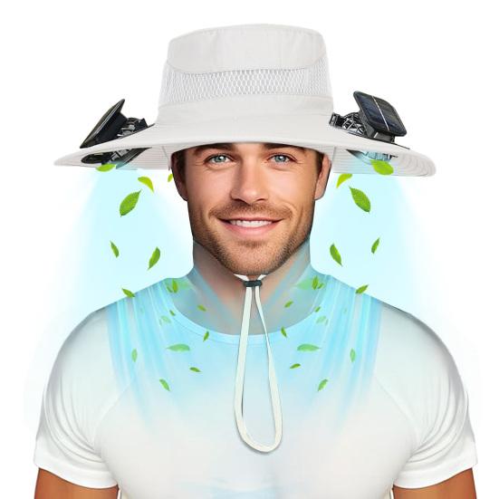 Солнечная шляпа-веер с широкими полями, двухрежимные вентиляторы, аккумулятор 800 мАч, шляпа для рыбалки на открытом воздухе, для пеших прогулок, езды на велосипеде, рыбалки