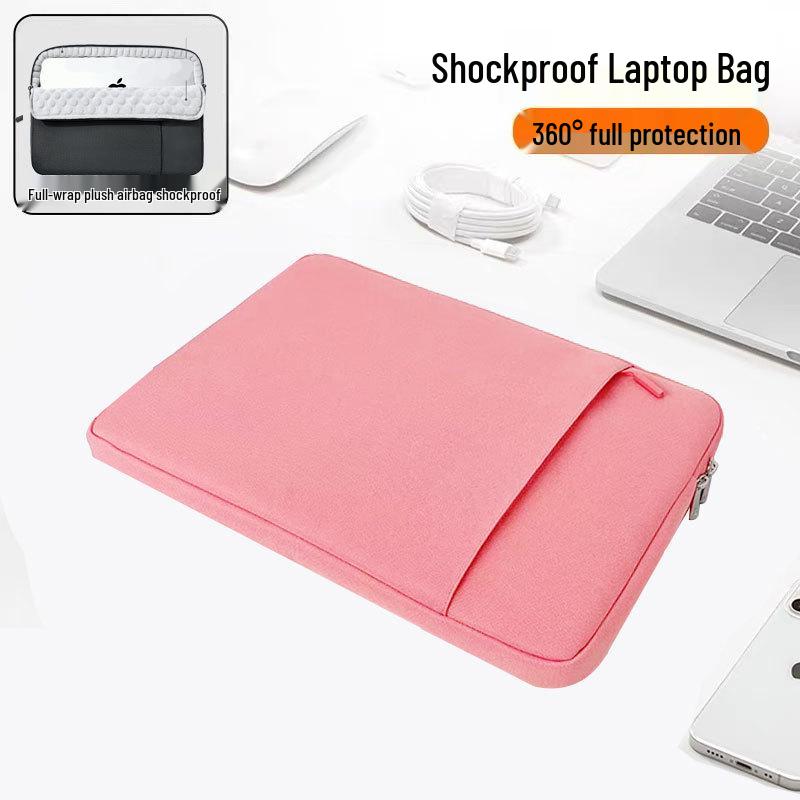 Shockproof Airbag Laptop Sleeve: 13, 14, 15.6, 17 Inch Full Protective Case