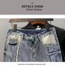 Men's Trendy Casual Denim Shorts - Versatile Summer Fashion with Loose Fit and Distressed Details