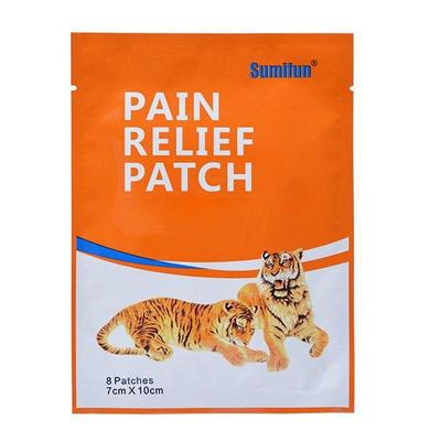 Sumifun 8 шт./пакет тигровый бальзам обезболивающий пластырь быстрое облегчение болей, пластырь для здравоохранения