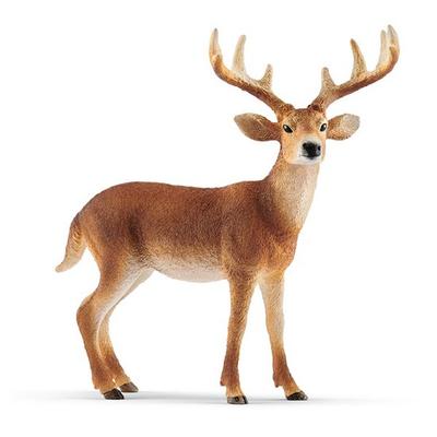 Фигурка белохвостого оленя Schleich SL14818, 1 шт., популярные игрушки в Корее